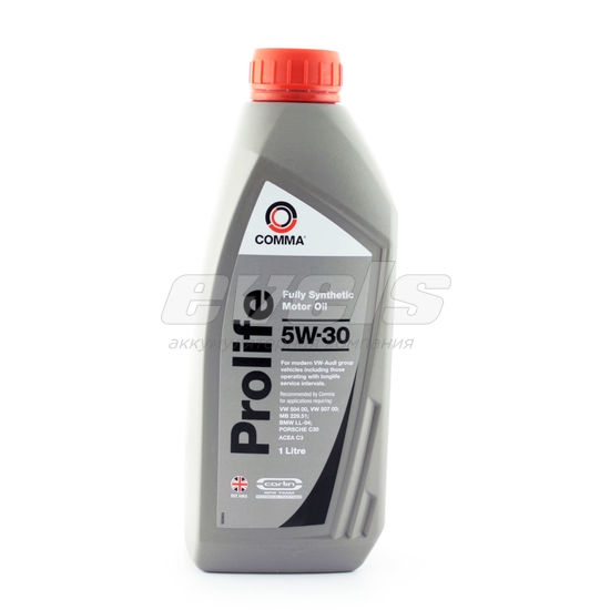 Масло моторное синтетическое PROLIFE 5W-30, 1л