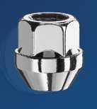 Гайка колесная, открытая