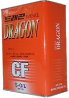 Масло моторное полусинтетическое Dragon Super Diesel CF 5W-30, 4л