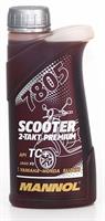 Масло моторное синтетическое 2-Takt Scooter Premium 30, 0.5л