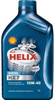 Масло моторное полусинтетическое Helix Diesel HX7 10W-40, 1л