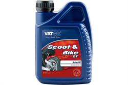 Масло моторное полусинтетическое 2T Scoot & Bike, 1л
