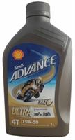 Масло моторное синтетическое Advance Ultra 15W-50, 1л