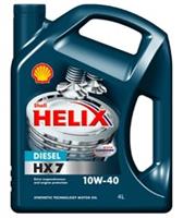 Масло моторное полусинтетическое Helix Diesel HX7 10W-40, 4л