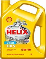 Масло моторное минеральное Helix Diesel HX5 15W-40, 4л