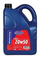 Масло моторное минеральное Motorway 20W-50, 4.5л