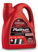 Масло моторное синтетическое Platinum Classic Gas Synthetic 5W-40, 4.5л