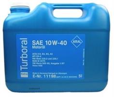 Масло моторное минеральное Turboral 10W-40, 5л