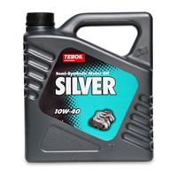 Масло моторное полусинтетическое SILVER 10W-40, 4л