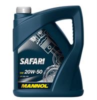 Масло моторное минеральное SAFARI 20W-50, 5л