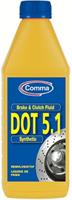 Жидкость тормозная dot 5.1, BRAKE FLUID, 1л
