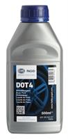 Жидкость тормозная dot 4, BRAKE FLUID, 0.5л