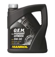Масло моторное синтетическое 7703 O.E.M. for Peugeot Citroen 5W-30, 4л