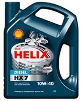 Масло моторное полусинтетическое Helix Diesel HX7 10W-40, 4л