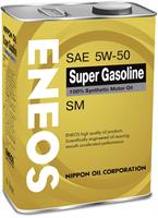 Масло моторное синтетическое Super Gasoline SM 5W-50, 4л